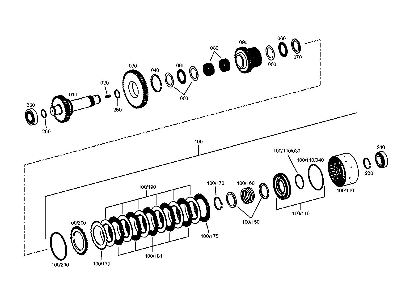 drawing for JOHN DEERE T294881# - SHAFT (figure 5)