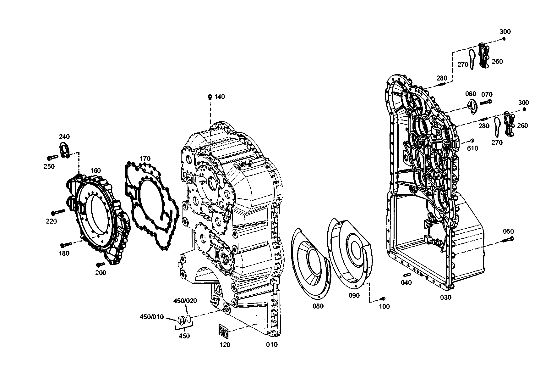 drawing for JOHN DEERE T174423 - OIL TUBE (figure 1)