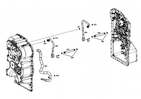 drawing for Hyundai Construction Equipment 4472-239-184 - SECT.-HOUS.REAR (figure 3)