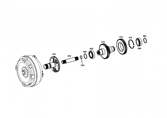 drawing for DAF 1195929 - CIRCLIP (figure 5)