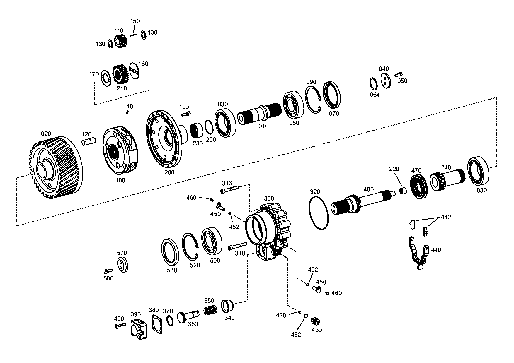 drawing for JOHN DEERE AT259367 - DIFF.COVER (figure 4)