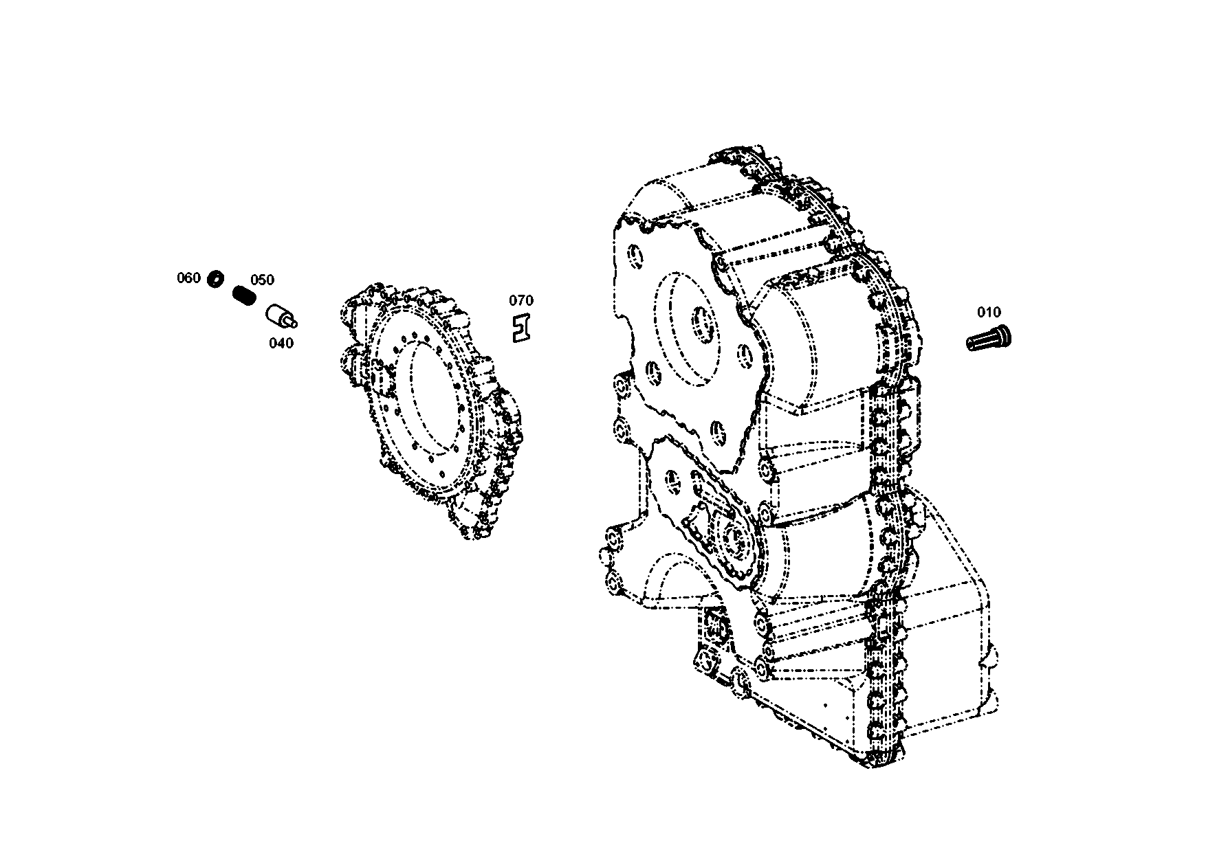 drawing for CNH NEW HOLLAND 8603382 - PISTON (figure 3)