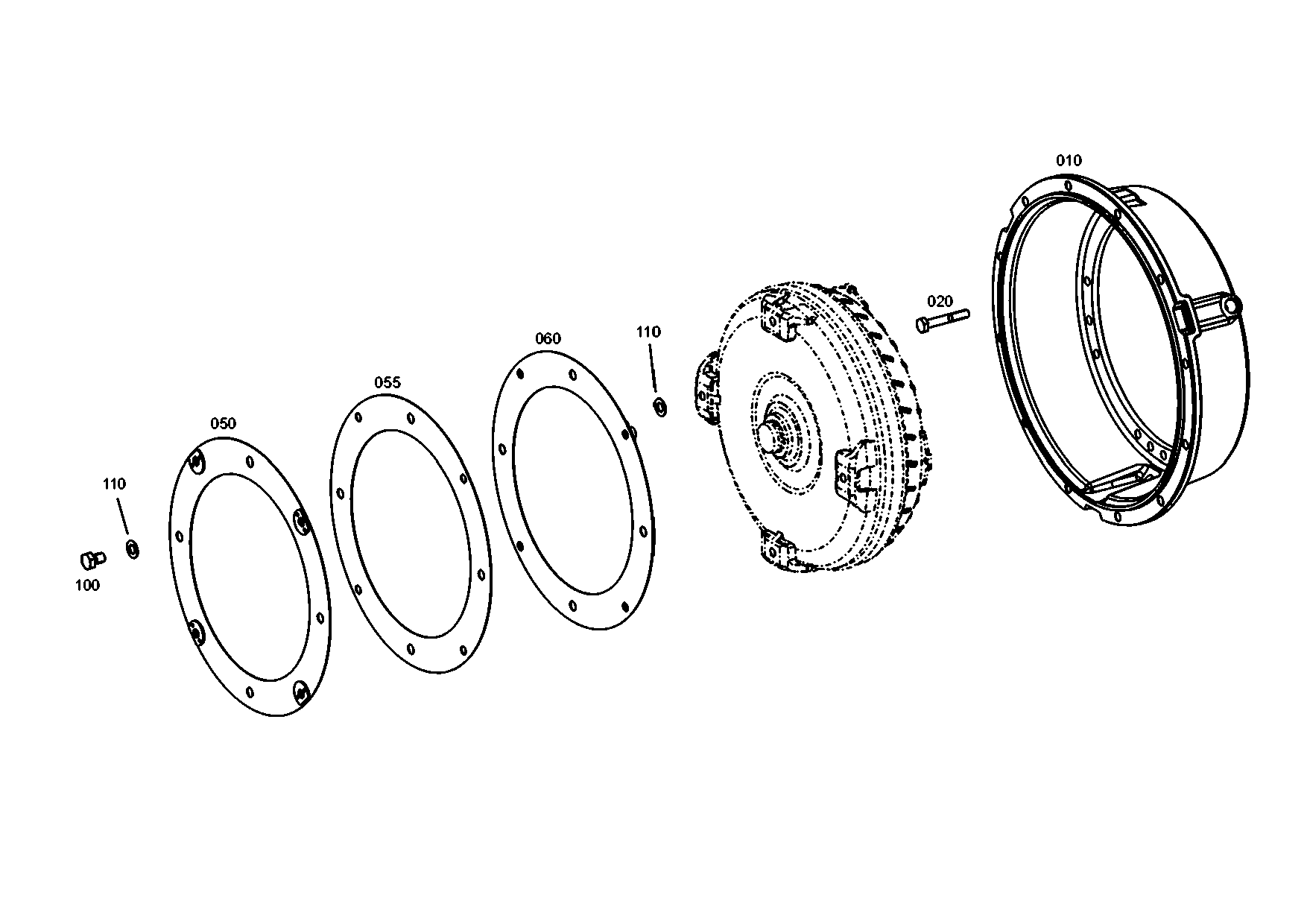 drawing for CNH NEW HOLLAND 87561066 - DIAPHRAGM (figure 4)