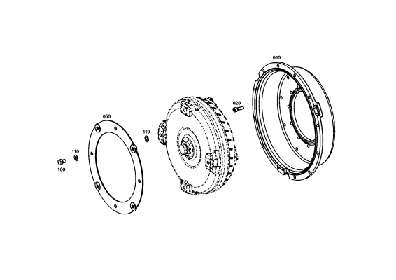 drawing for DOOSAN 41010600002 - DIAPHRAGM (figure 1)