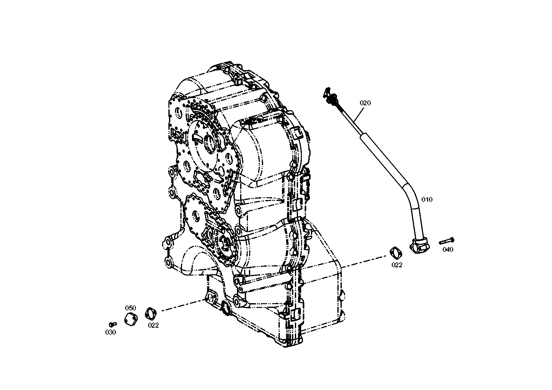 drawing for Hyundai Construction Equipment ZGAQ-03838 - DIPSTICK ASSY (figure 3)