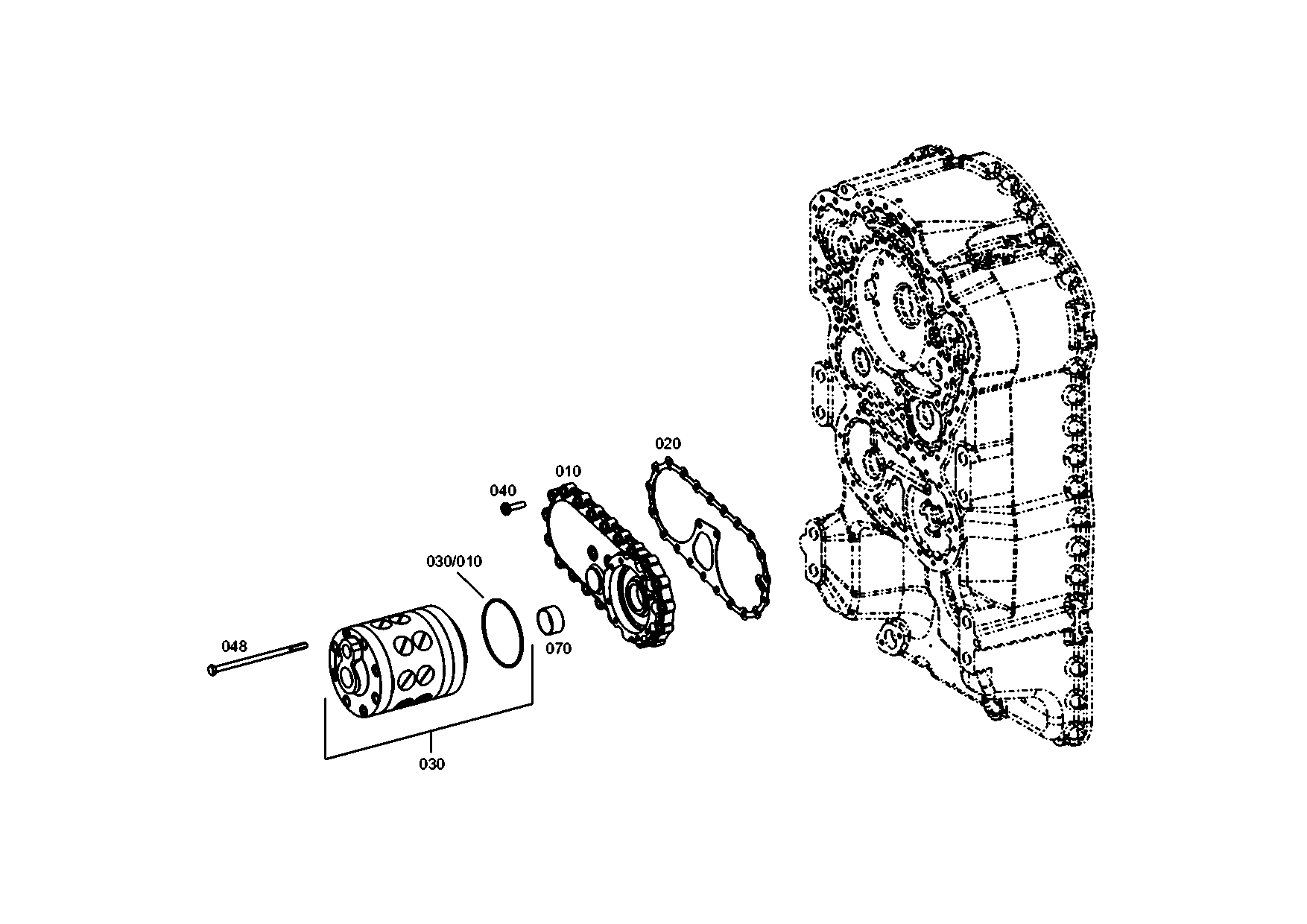 drawing for DOOSAN 510854 - HEXAGON SCREW (figure 3)