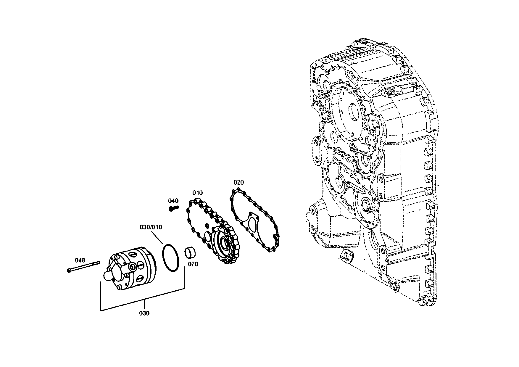 drawing for DOOSAN 252620 - COVER (figure 4)