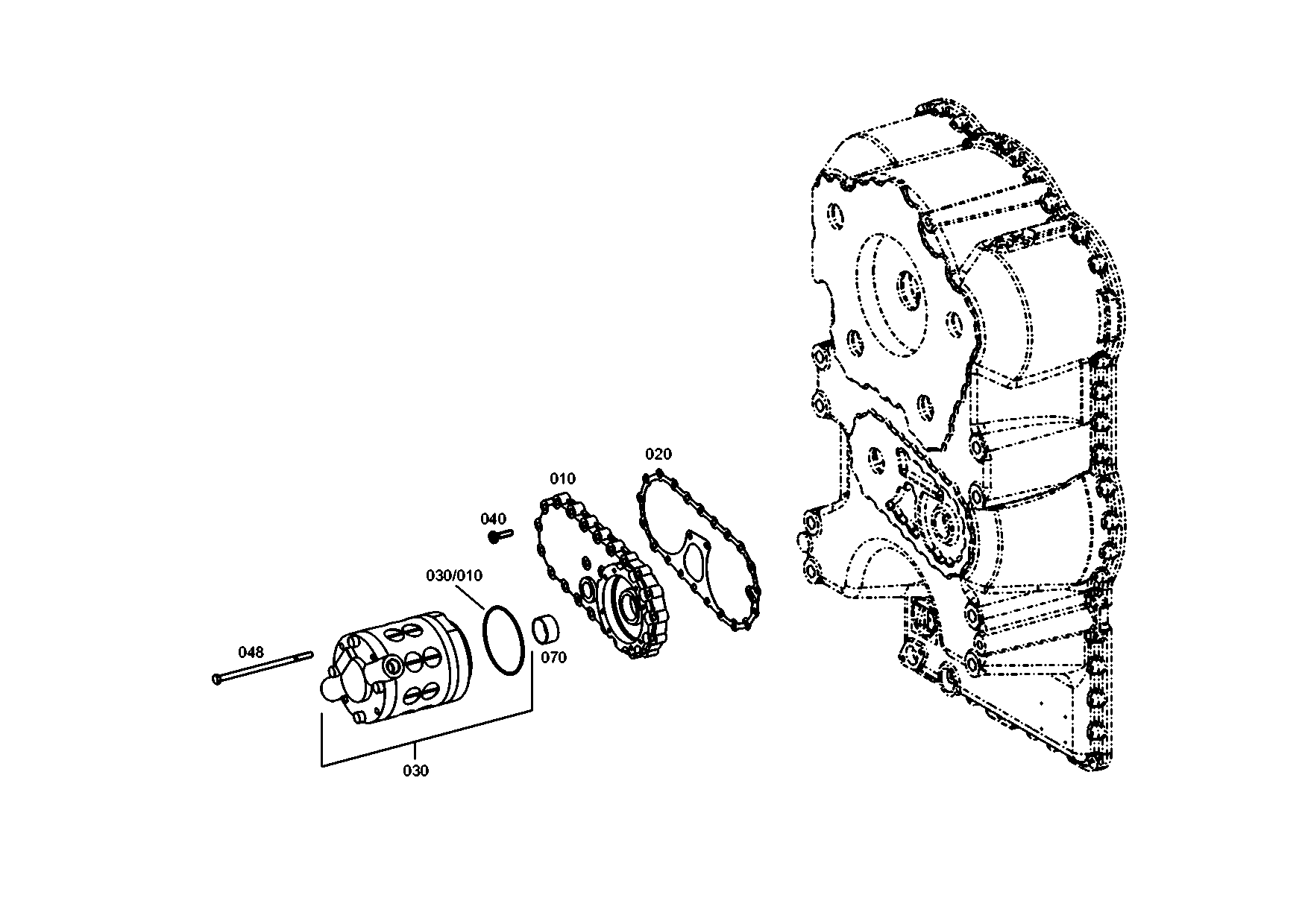 drawing for DOOSAN 252620 - COVER (figure 5)