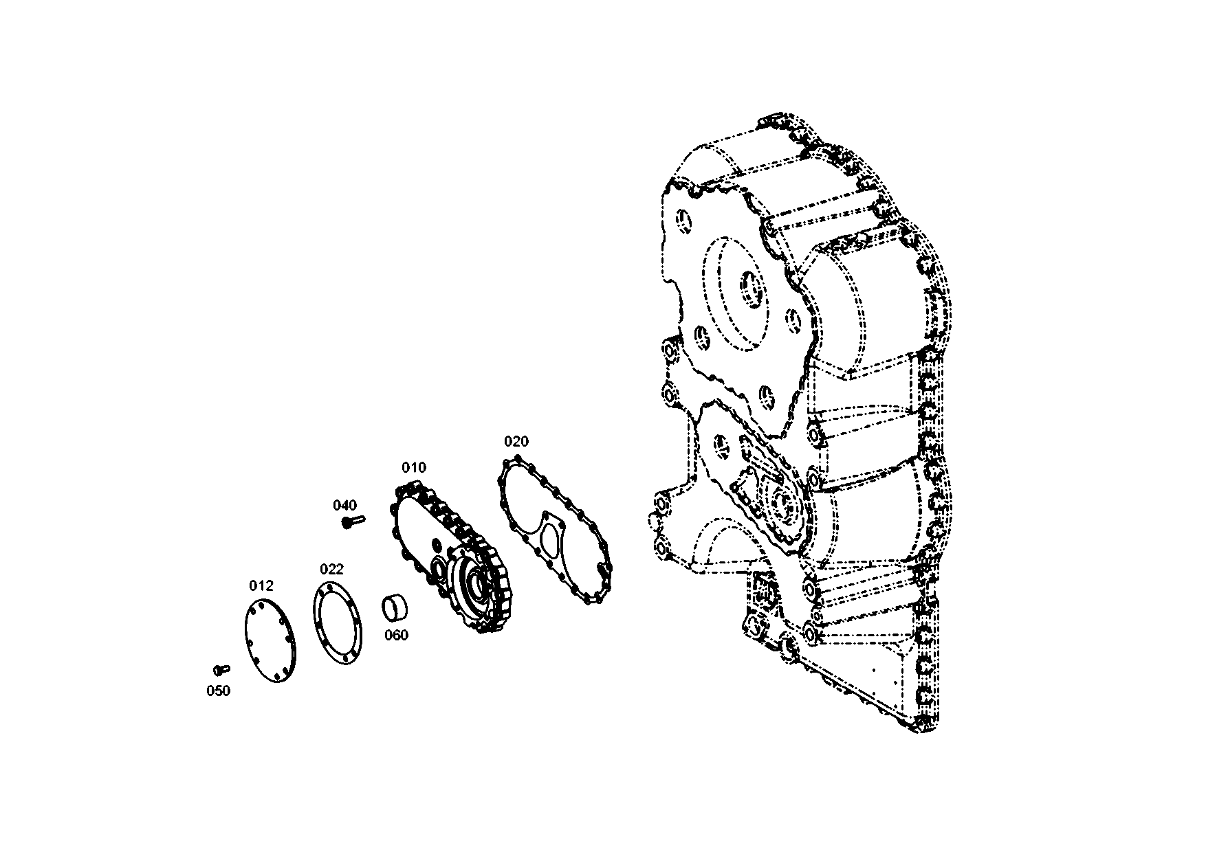 drawing for DOOSAN 143000005 - COVER (figure 2)