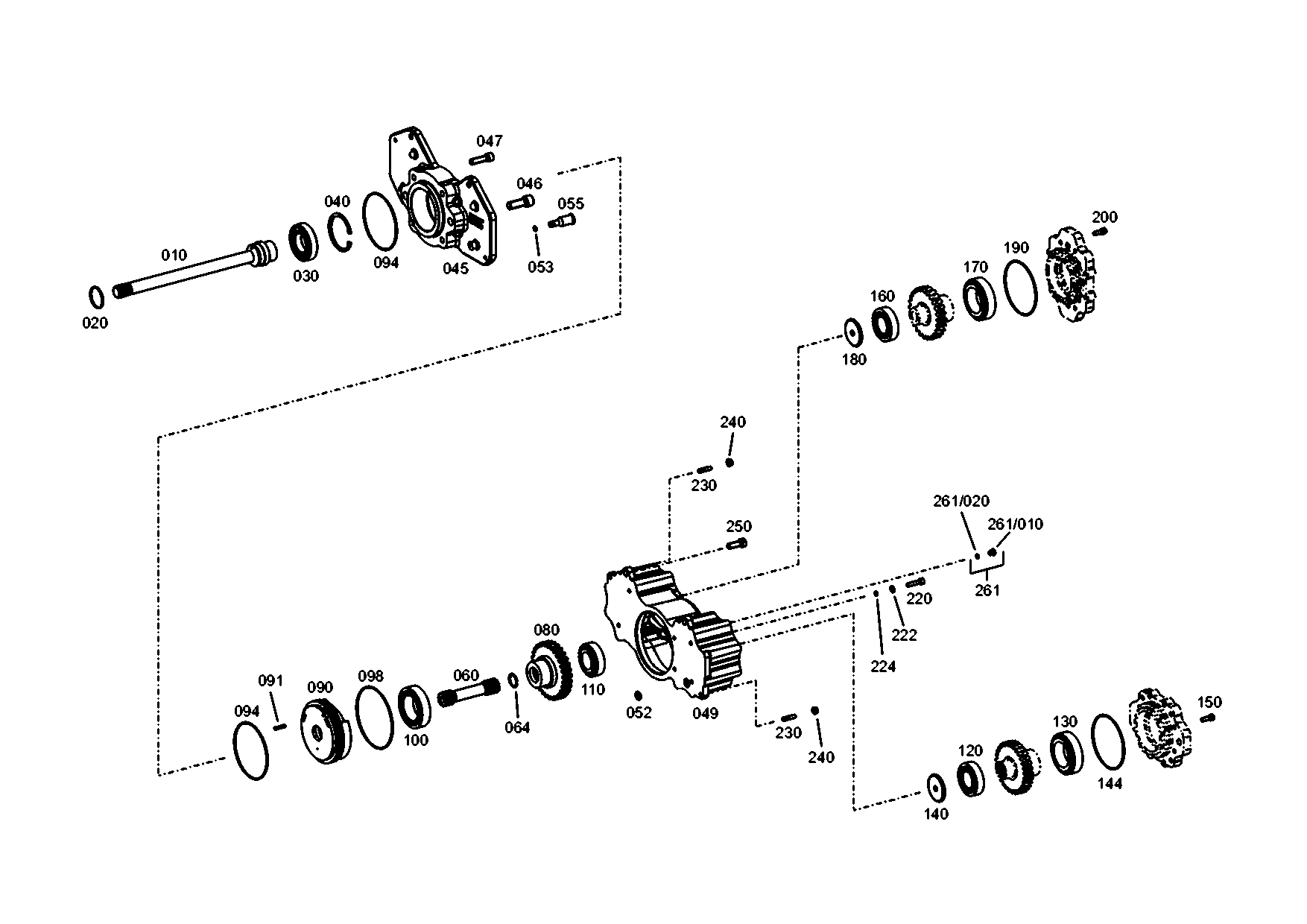 drawing for Hyundai Construction Equipment ZGAQ-01835 - SHAFT-PUMP (figure 4)