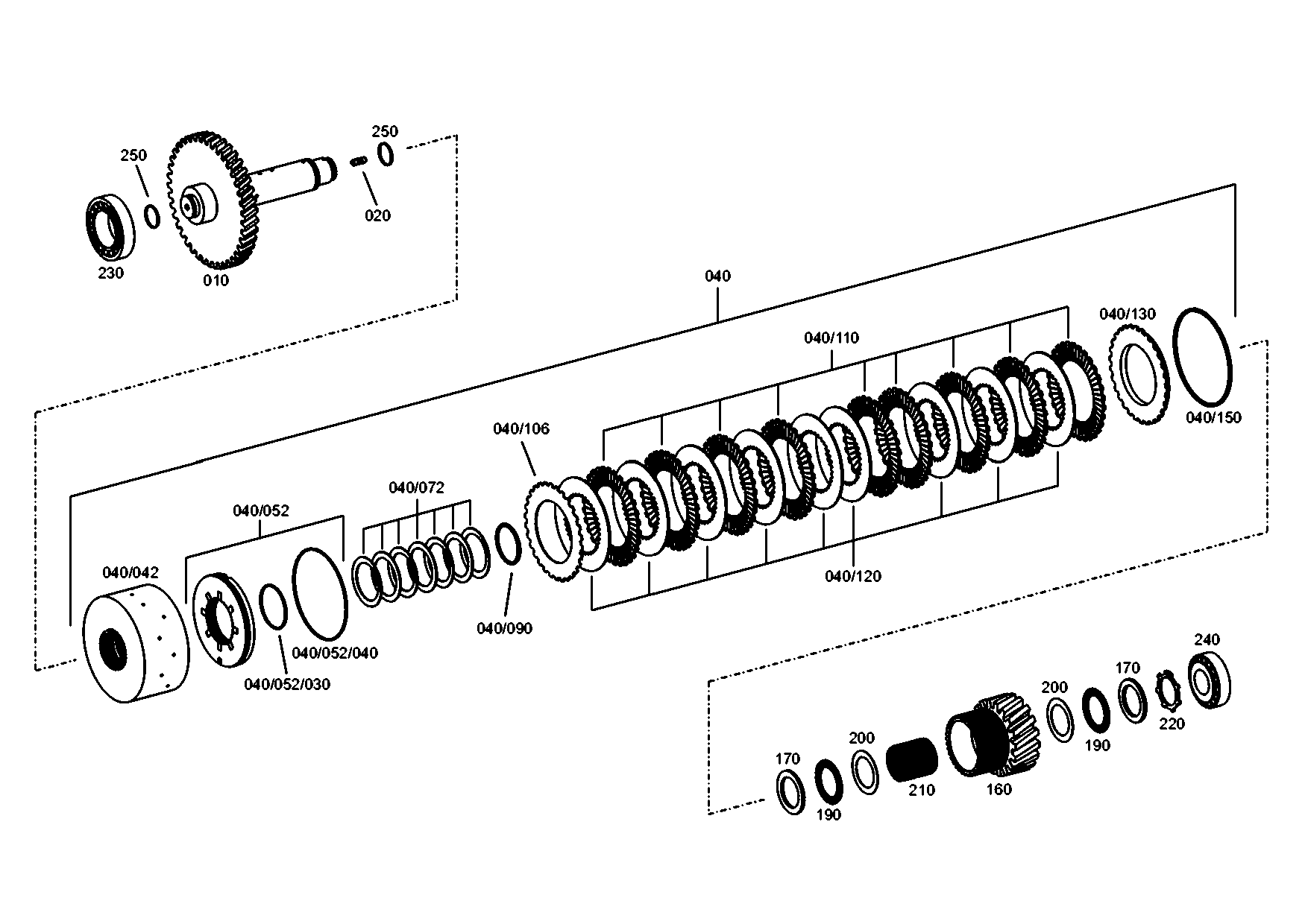 drawing for MANNESMANN-DEMAG BAUMASCHINEN 6089233 - SNAP RING (figure 5)