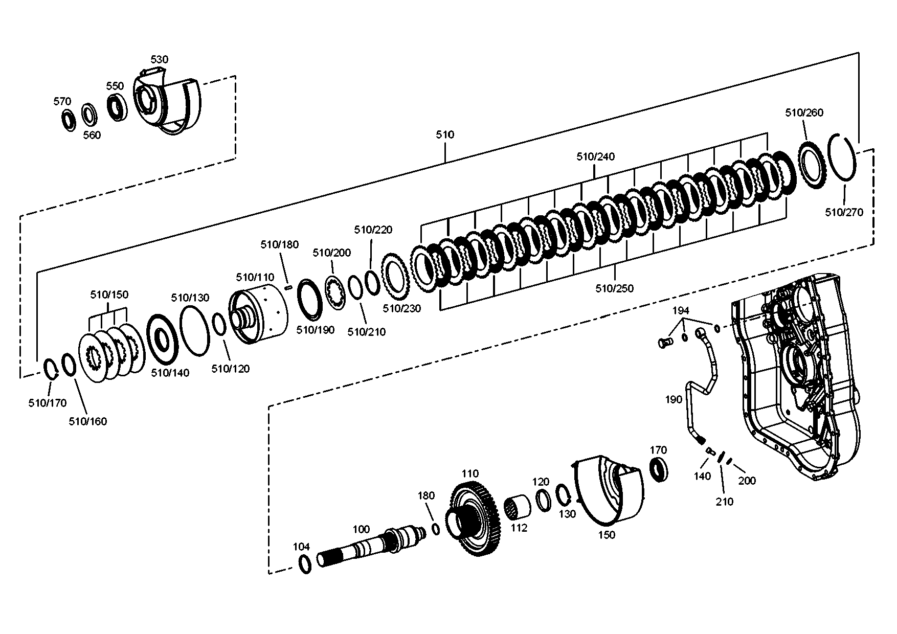 drawing for JOHN DEERE T159575 - V-RING (figure 4)
