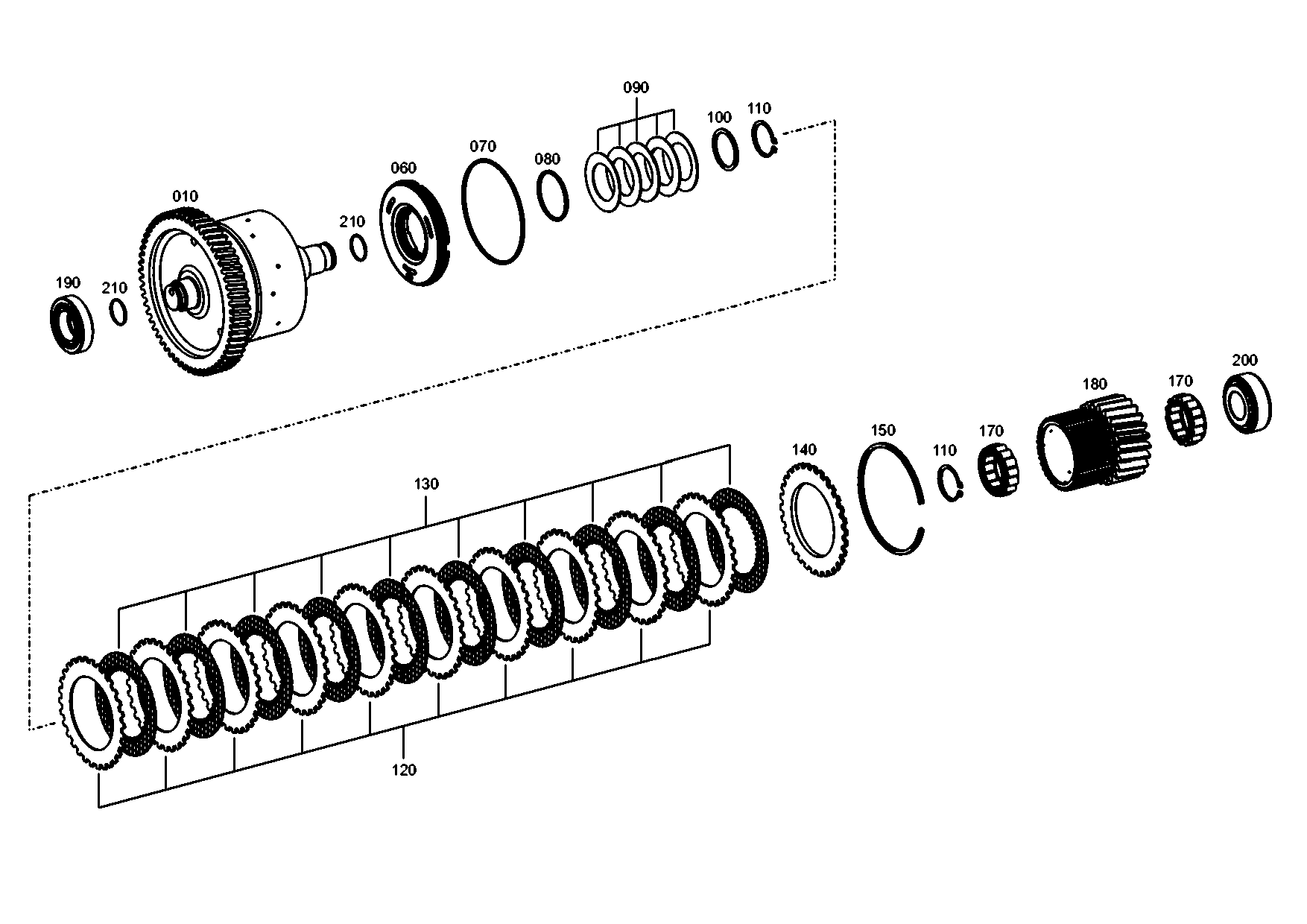drawing for JOHN DEERE T294551 - SNAP RING (figure 5)