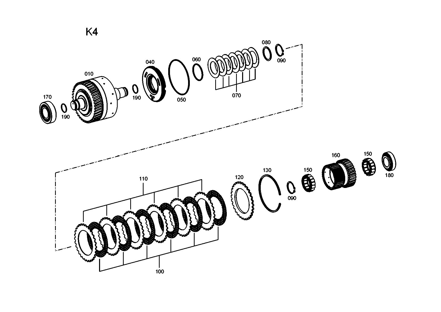 drawing for JOHN DEERE T159570 - SNAP RING (figure 5)