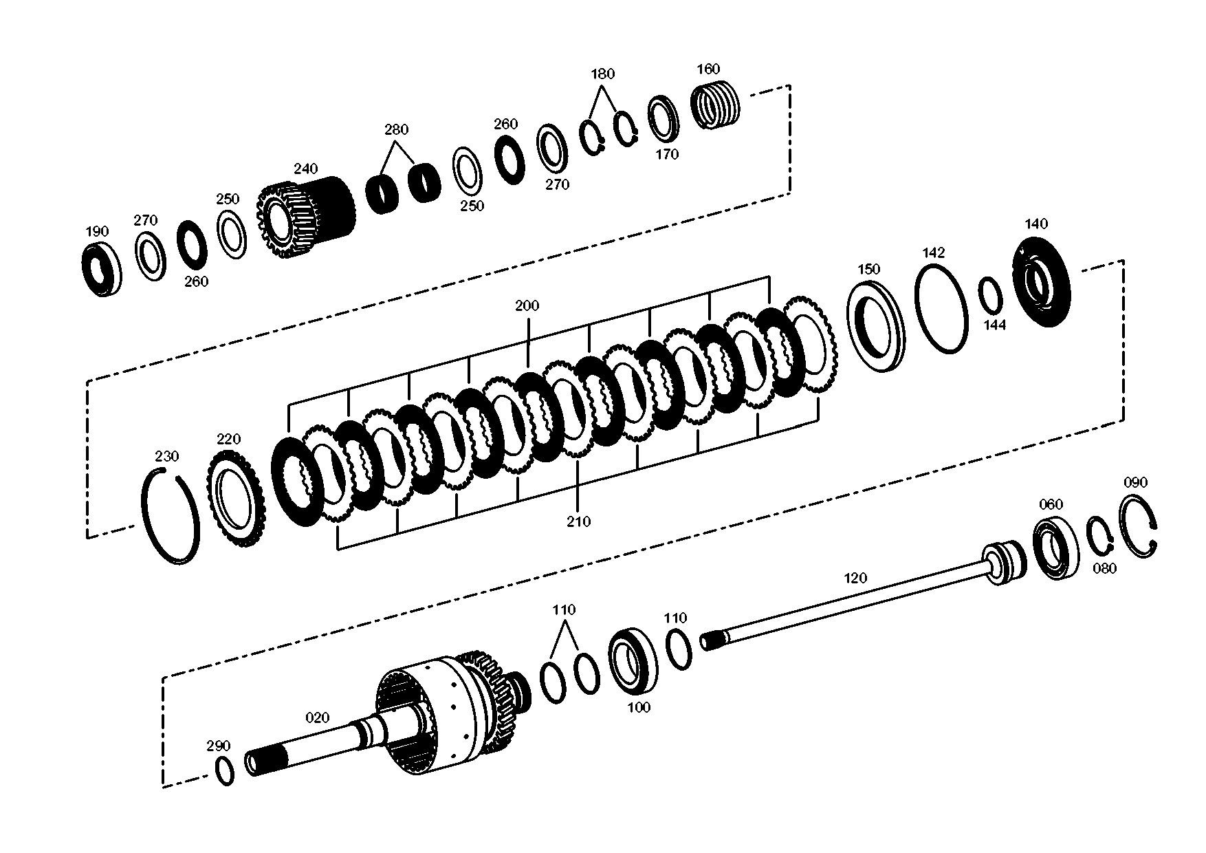 drawing for JOHN DEERE T262848 - SNAP RING (figure 5)