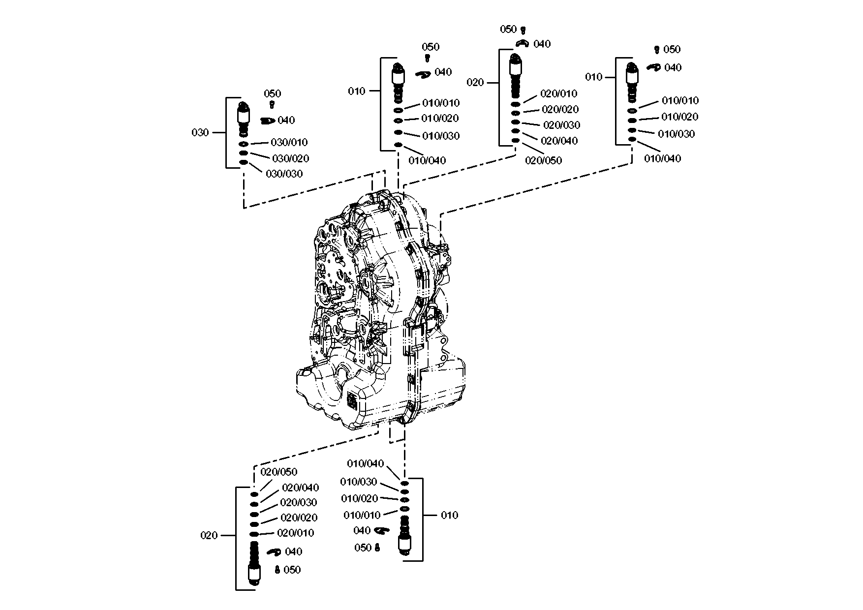 drawing for JOHN DEERE AT310586 - SOLENOID VALVE (figure 2)