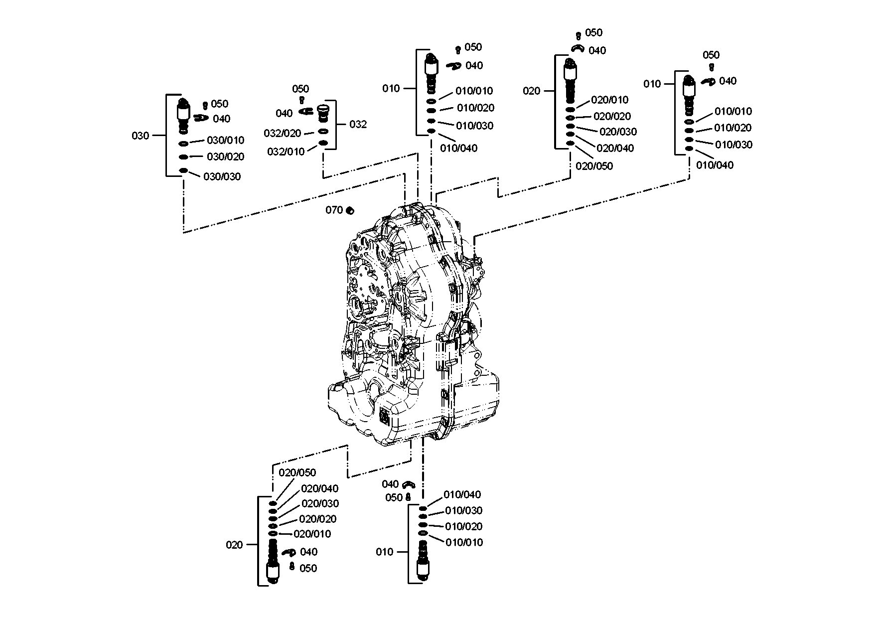 drawing for MTU, FRIEDRICHSHAFEN XP52724500107 - O-RING (figure 4)