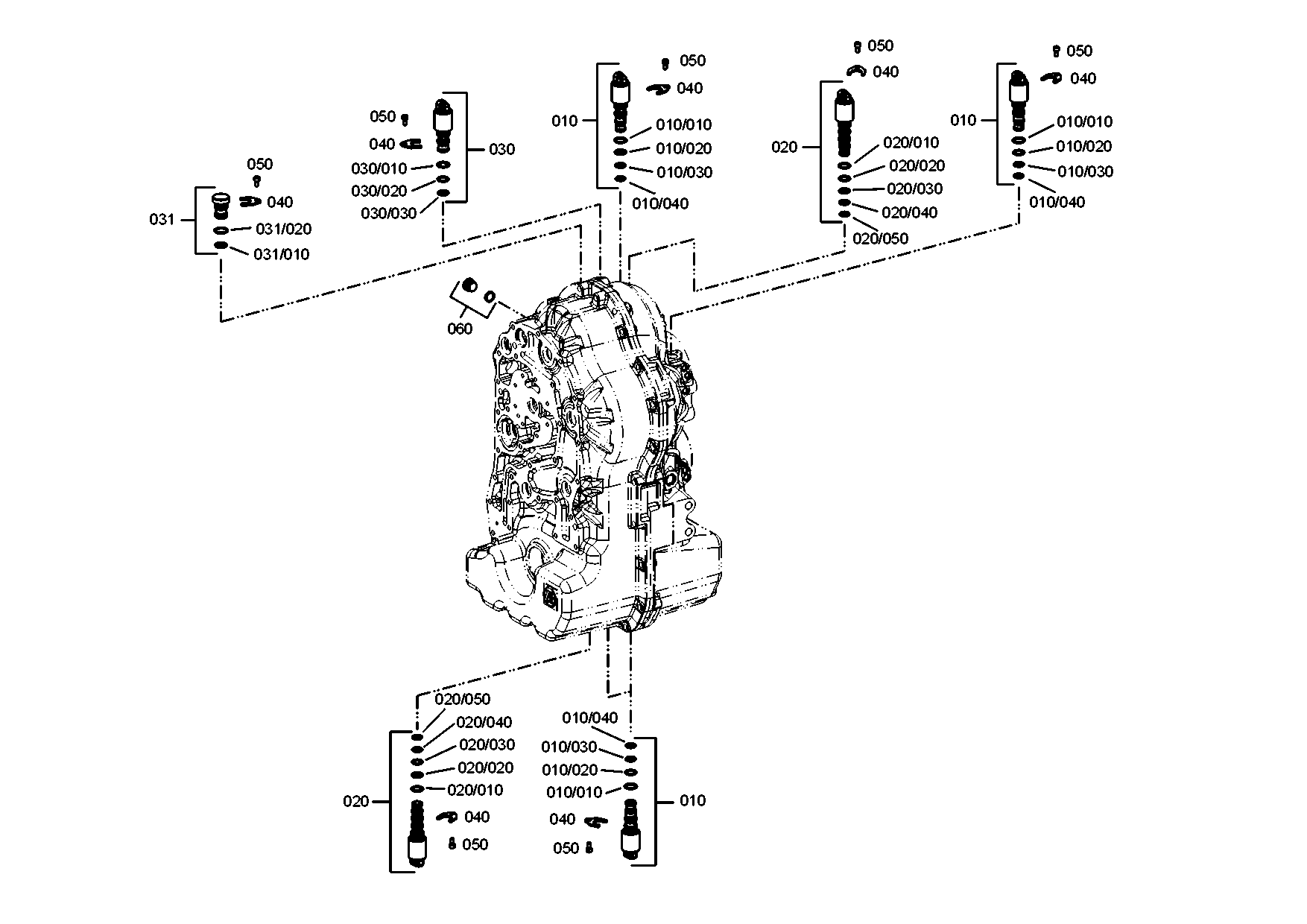 drawing for JOHN DEERE AT310586 - SOLENOID VALVE (figure 4)