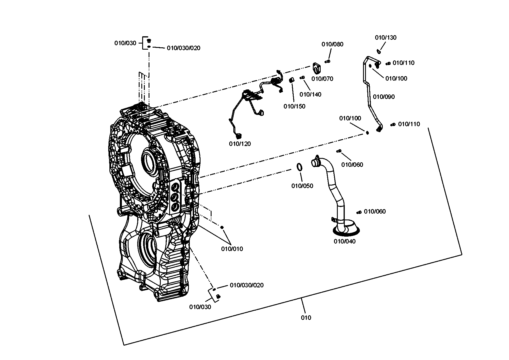 drawing for LIEBHERR GMBH 11832041 - O-RING (figure 2)