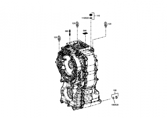 drawing for LIEBHERR GMBH 11832041 - O-RING (figure 4)