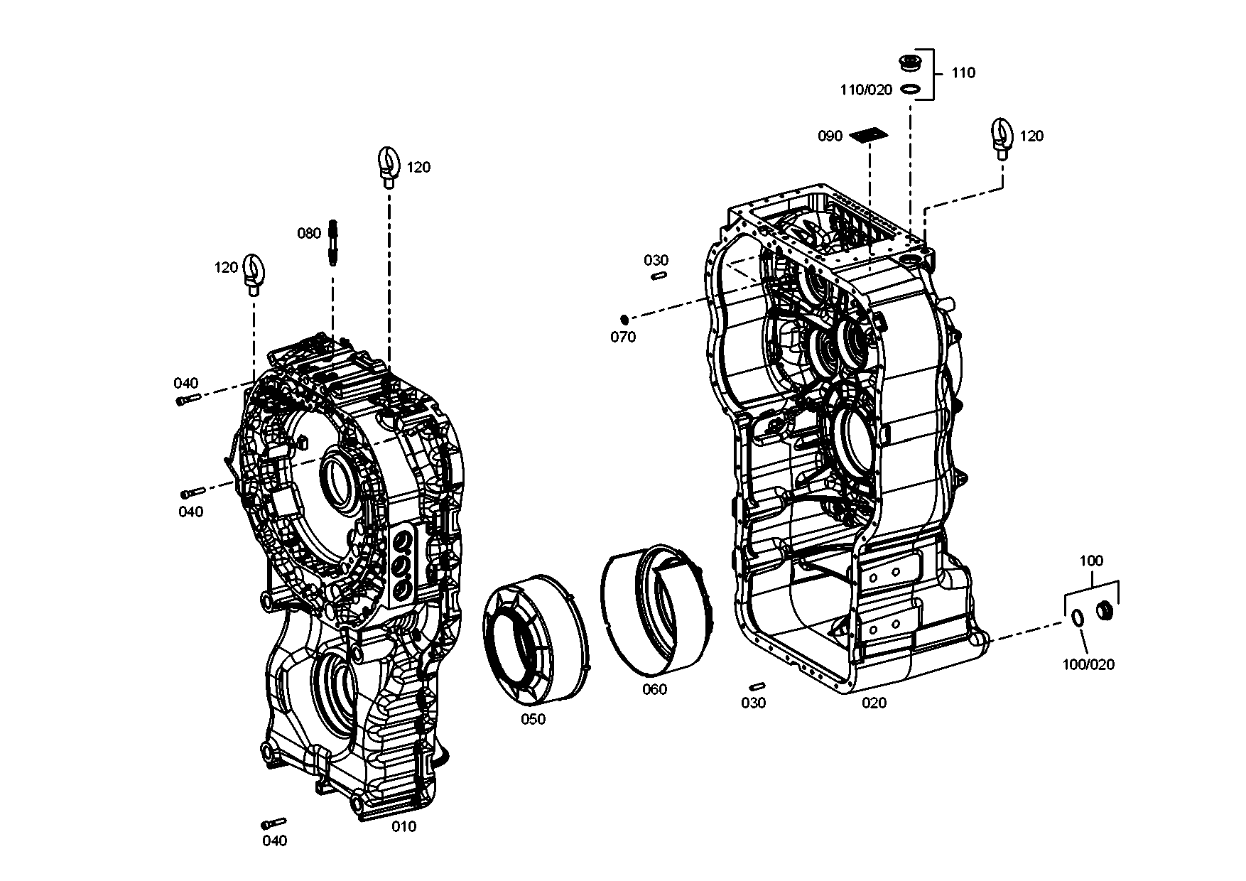 drawing for LIEBHERR GMBH 11832041 - O-RING (figure 5)
