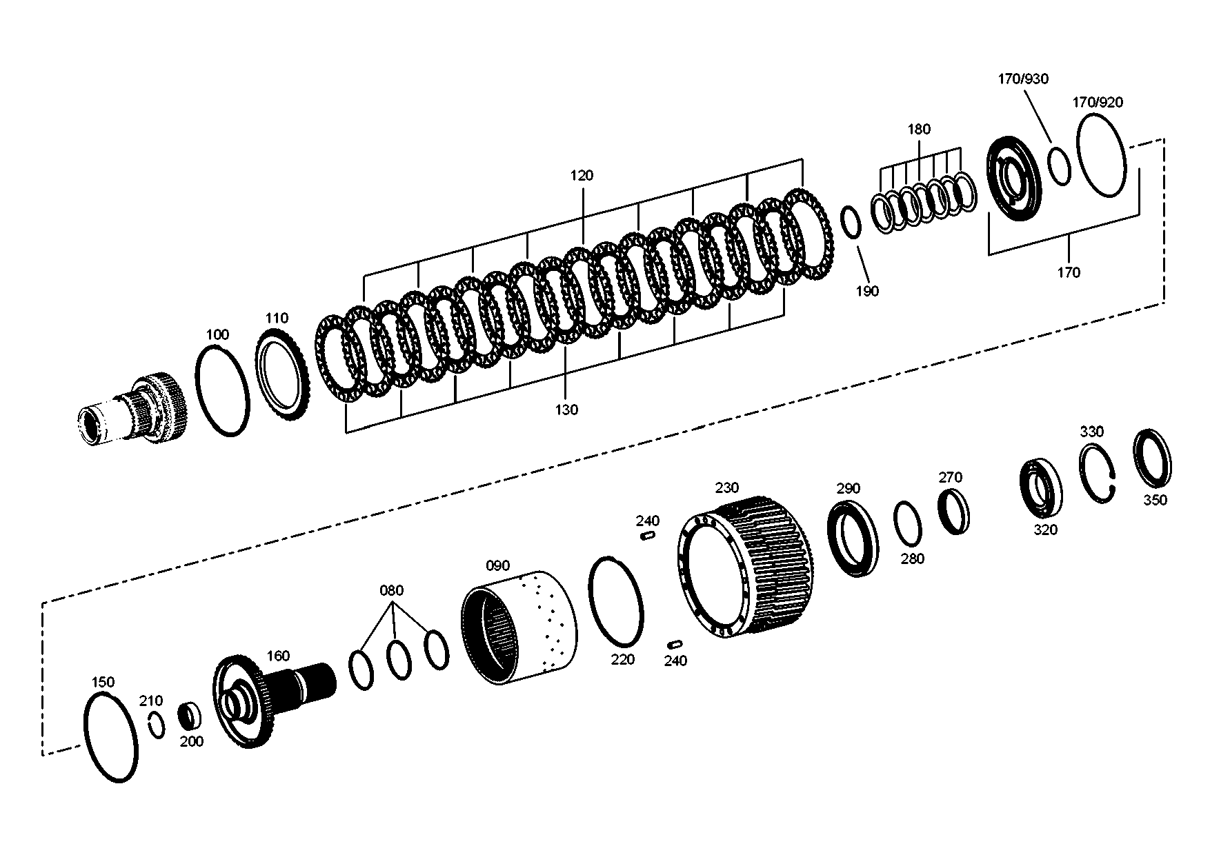 drawing for JOHN DEERE T242466 - O-RING (figure 4)