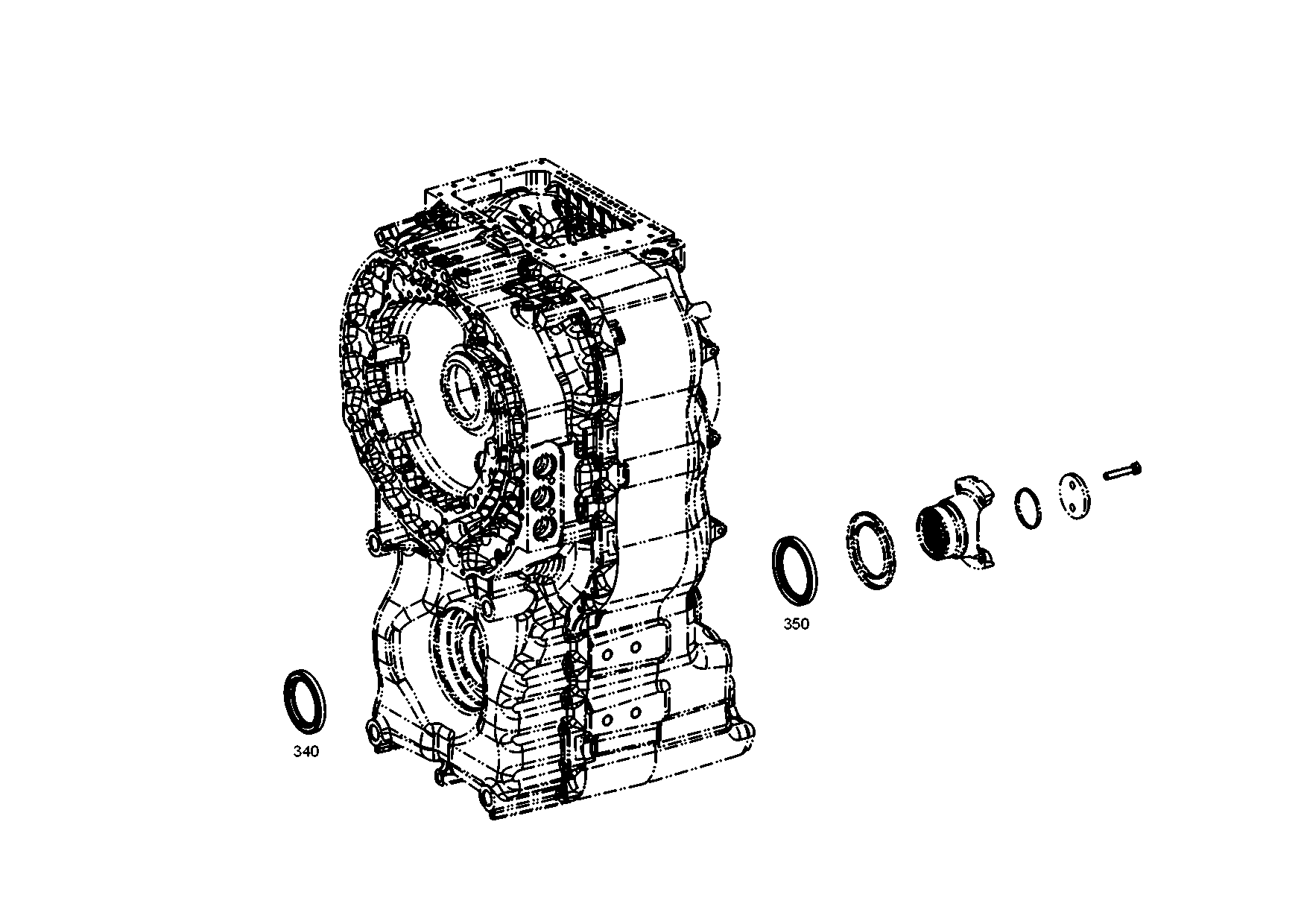 drawing for JOHN DEERE T242466 - O-RING (figure 5)