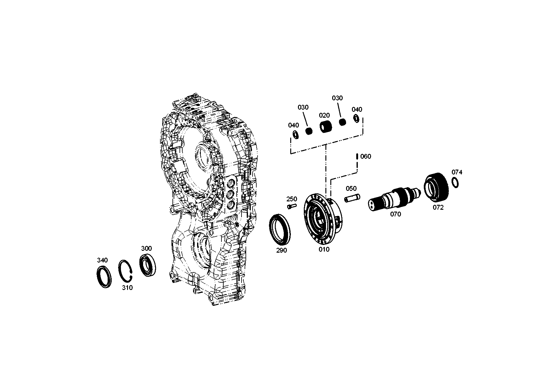 drawing for IVECO 02960109 - V-RING (figure 1)