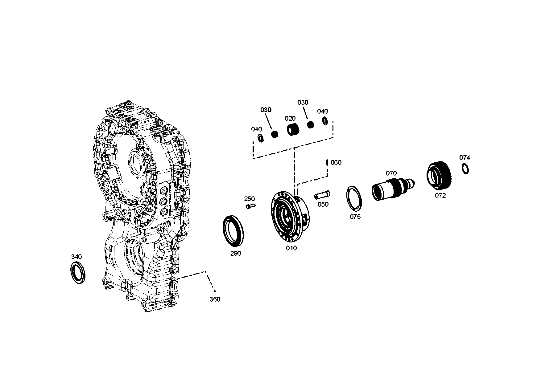 drawing for IVECO 02960109 - V-RING (figure 4)