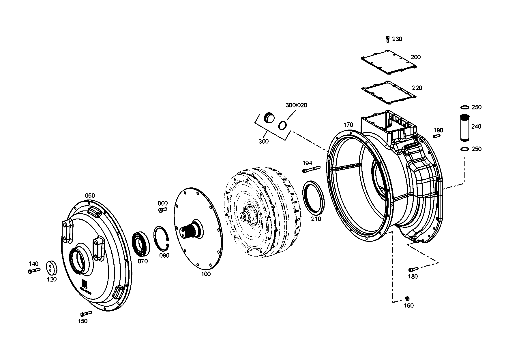 drawing for LIEBHERR GMBH 11001065 - GASKET (figure 1)