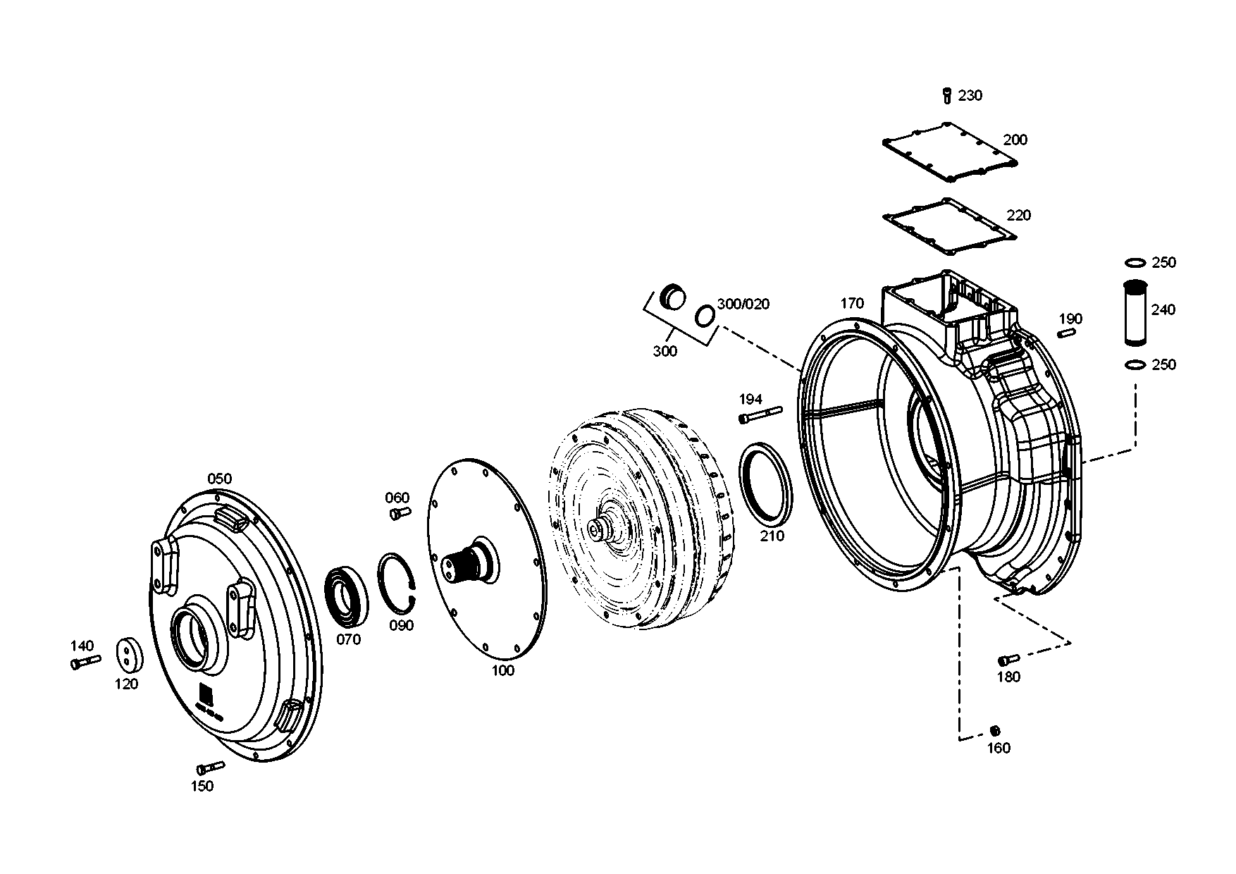 drawing for LIEBHERR GMBH 11001065 - GASKET (figure 3)