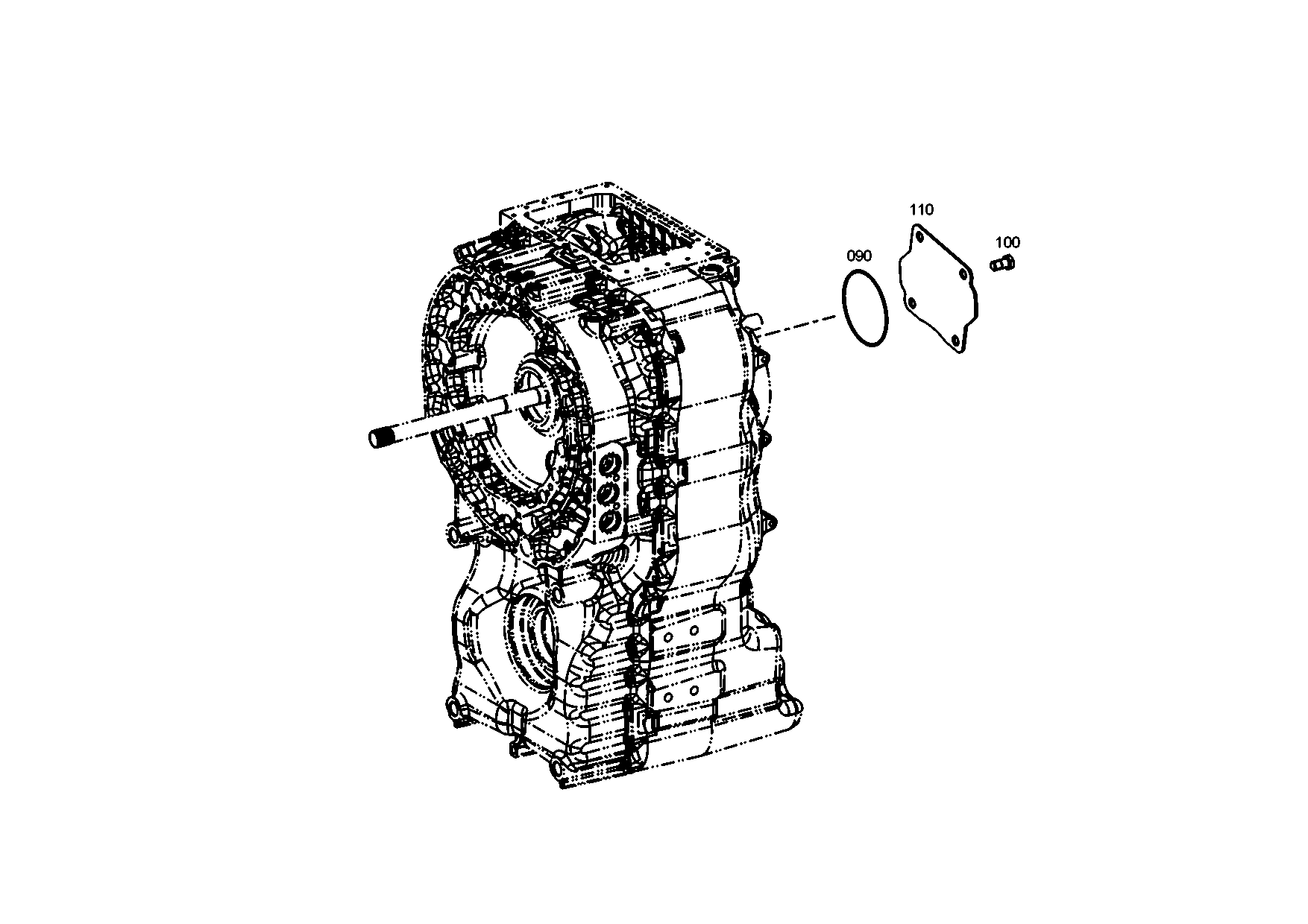 drawing for Hyundai Construction Equipment 0635331308 - BALL BEARING (figure 2)