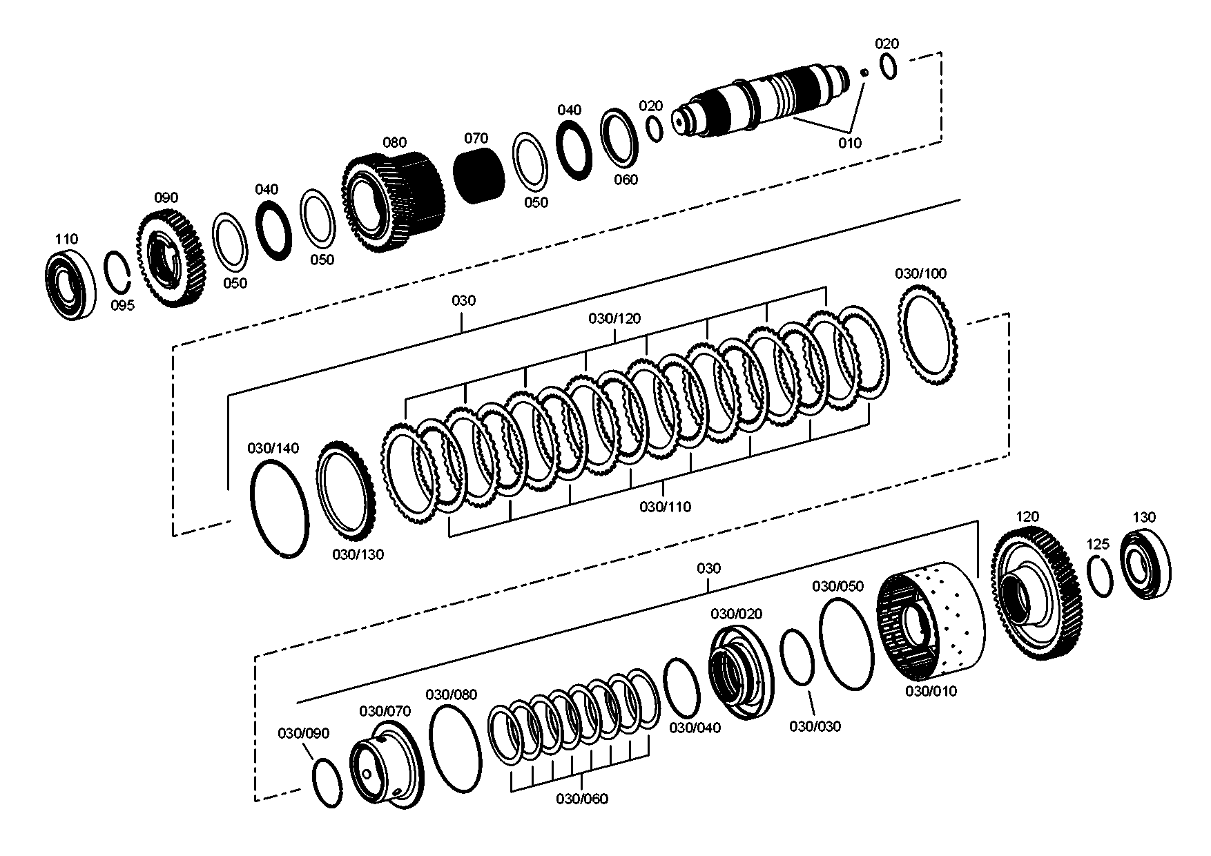 drawing for JOHN DEERE T305040 - SNAP RING (figure 4)