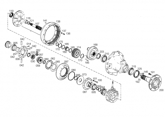 drawing for TRAKTORENWERK LINDNER 790003340004 - CYL.ROLLER (figure 1)