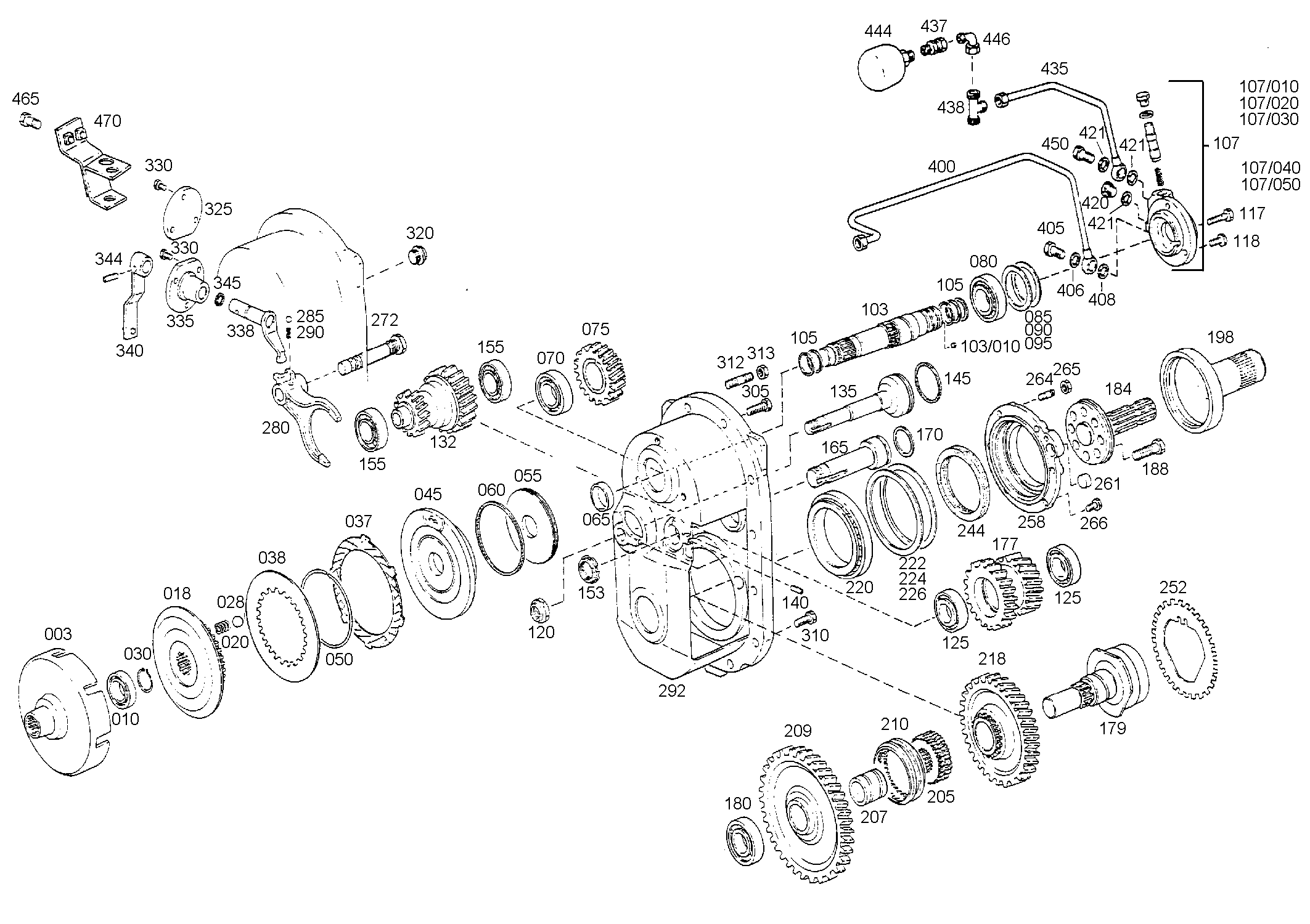 drawing for MAGNA STEYR 133100270080 - SPUR GEAR (figure 1)