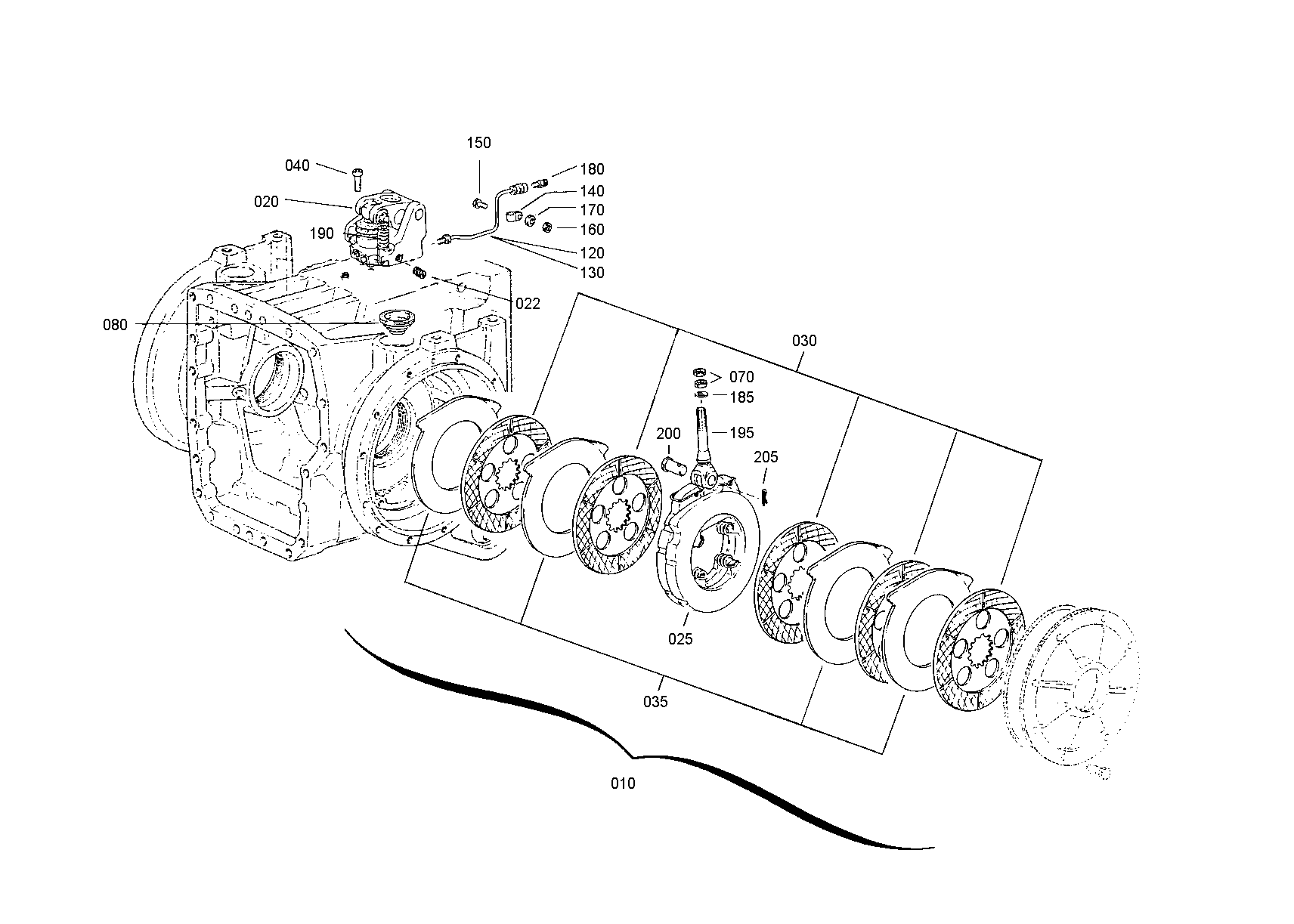 drawing for AGCO V35116800 - ACTUATION (figure 4)