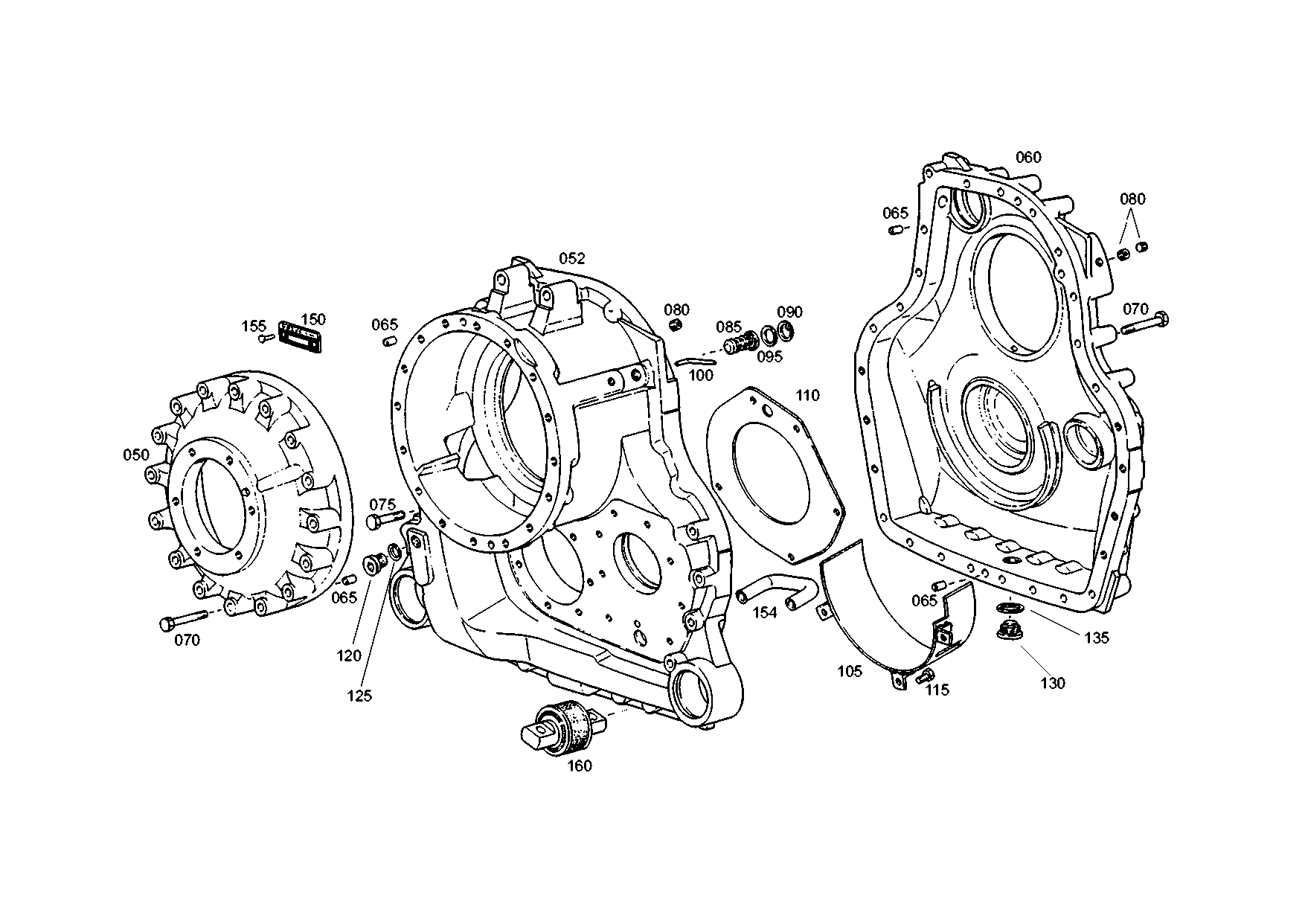 drawing for TEREX EQUIPMENT LIMITED Q8328728 - OIL DAM (figure 1)