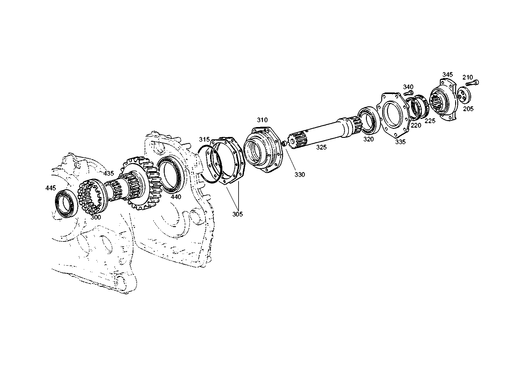 drawing for MAGNA STEYR 11144104 - HOUSING (figure 3)