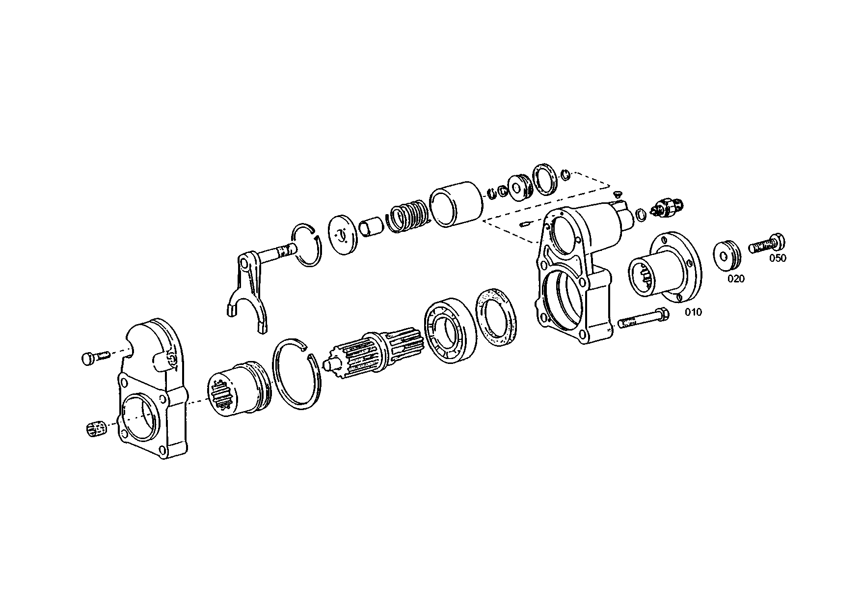 drawing for RENAULT 5000816025 - FLANGE (figure 1)
