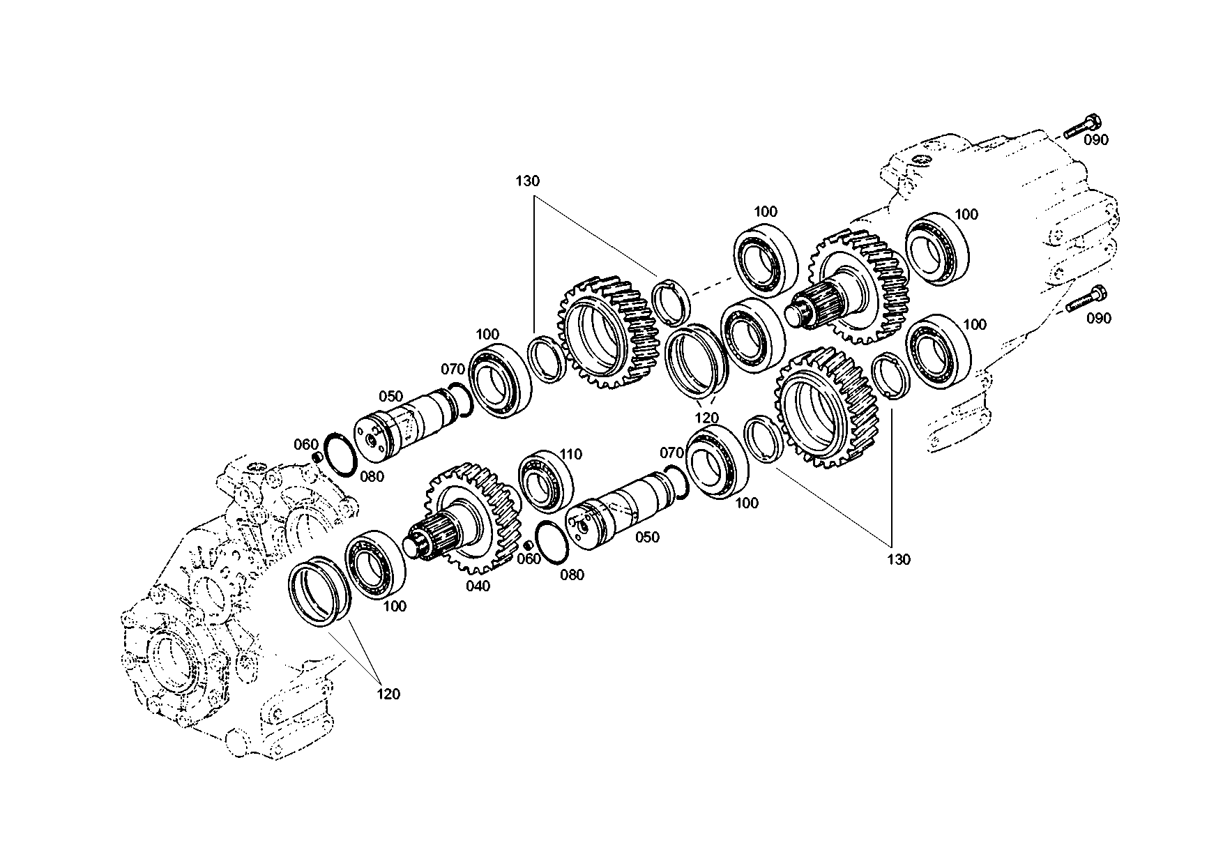 drawing for MAGNA STEYR 170500220017 - IDLER GEAR (figure 1)