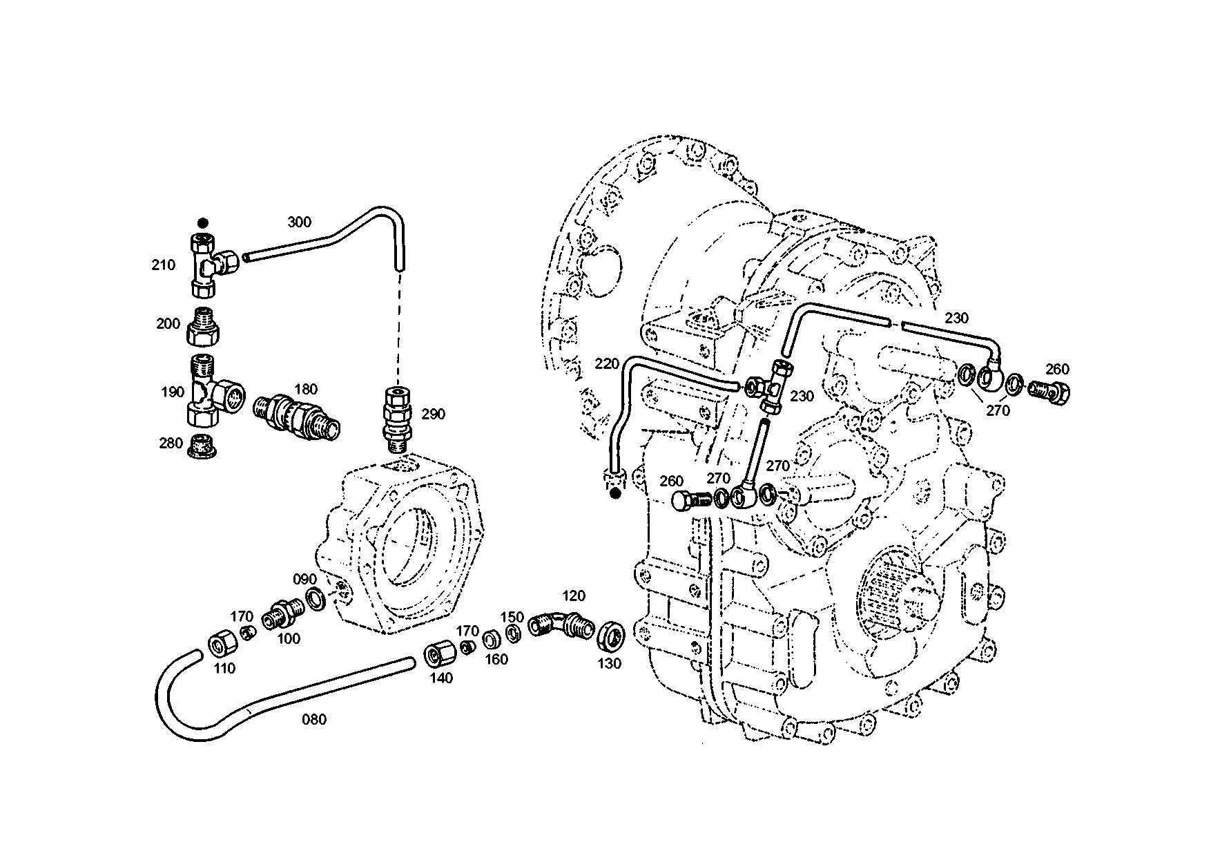 drawing for LIEBHERR GMBH 05831 - PRESSURE RING (figure 3)