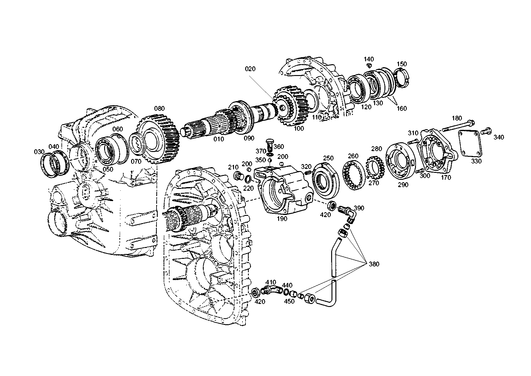 drawing for OSHKOSH 170750220085 - INPUT GEAR (figure 1)