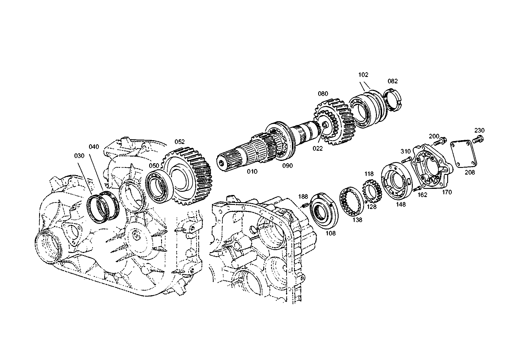drawing for OSHKOSH 170750220085 - INPUT GEAR (figure 5)