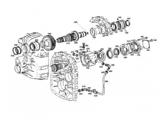 drawing for RENAULT 170750220032 - INPUT SHAFT (figure 5)