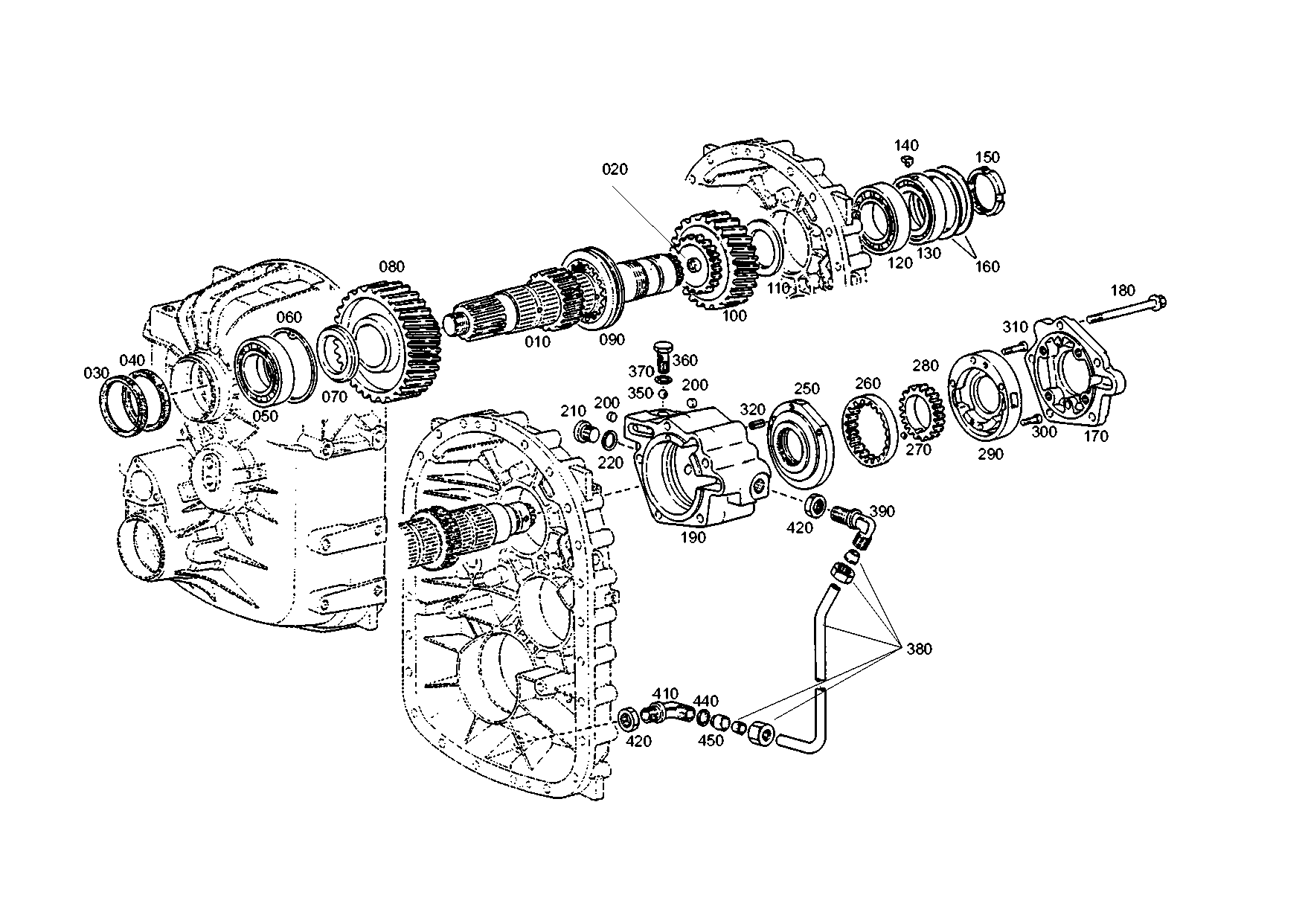 drawing for MAN 99114250229 - PUMP COVER (figure 4)