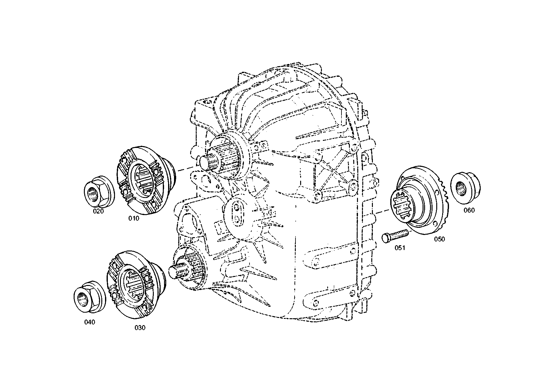 drawing for MARMON Herring MVG121057 - COLLAR NUT (figure 1)