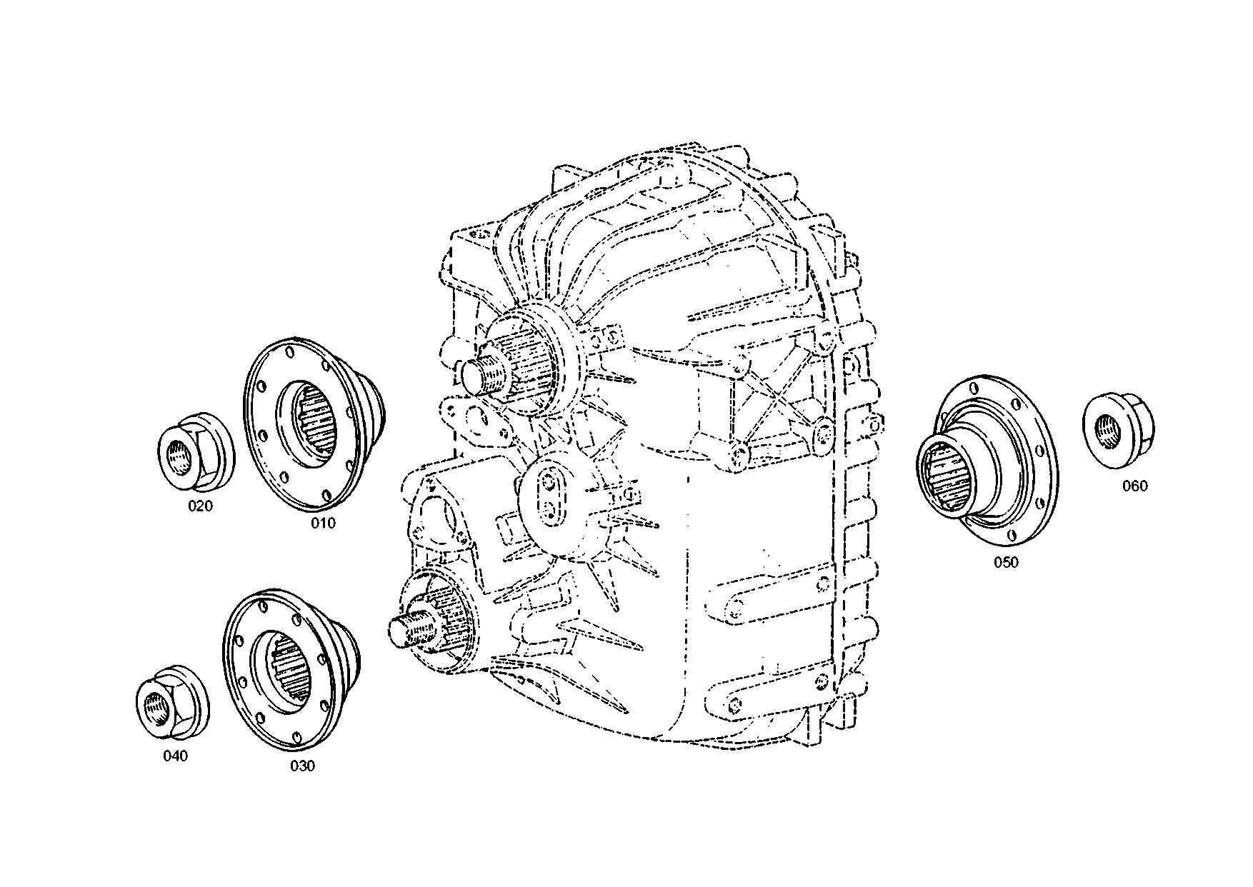 drawing for SCANIA 0387080 - COLLAR NUT (figure 3)