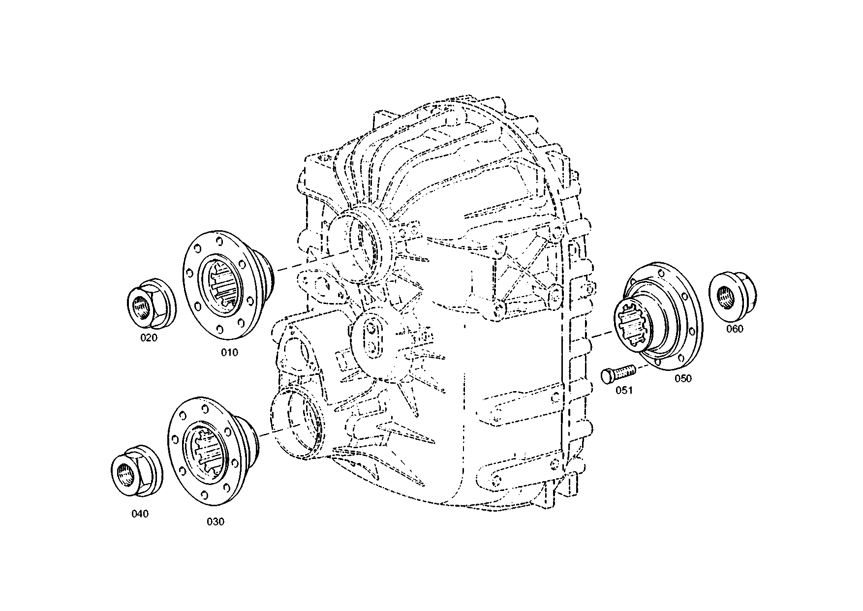 drawing for SCANIA 0387080 - COLLAR NUT (figure 4)