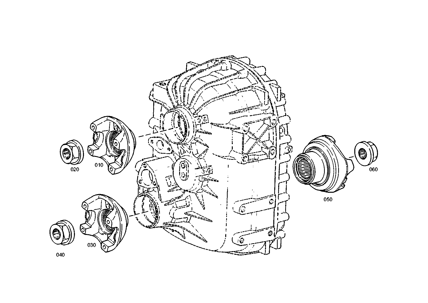 drawing for TEREX EQUIPMENT LIMITED PP9154075 - FLANGE (figure 2)