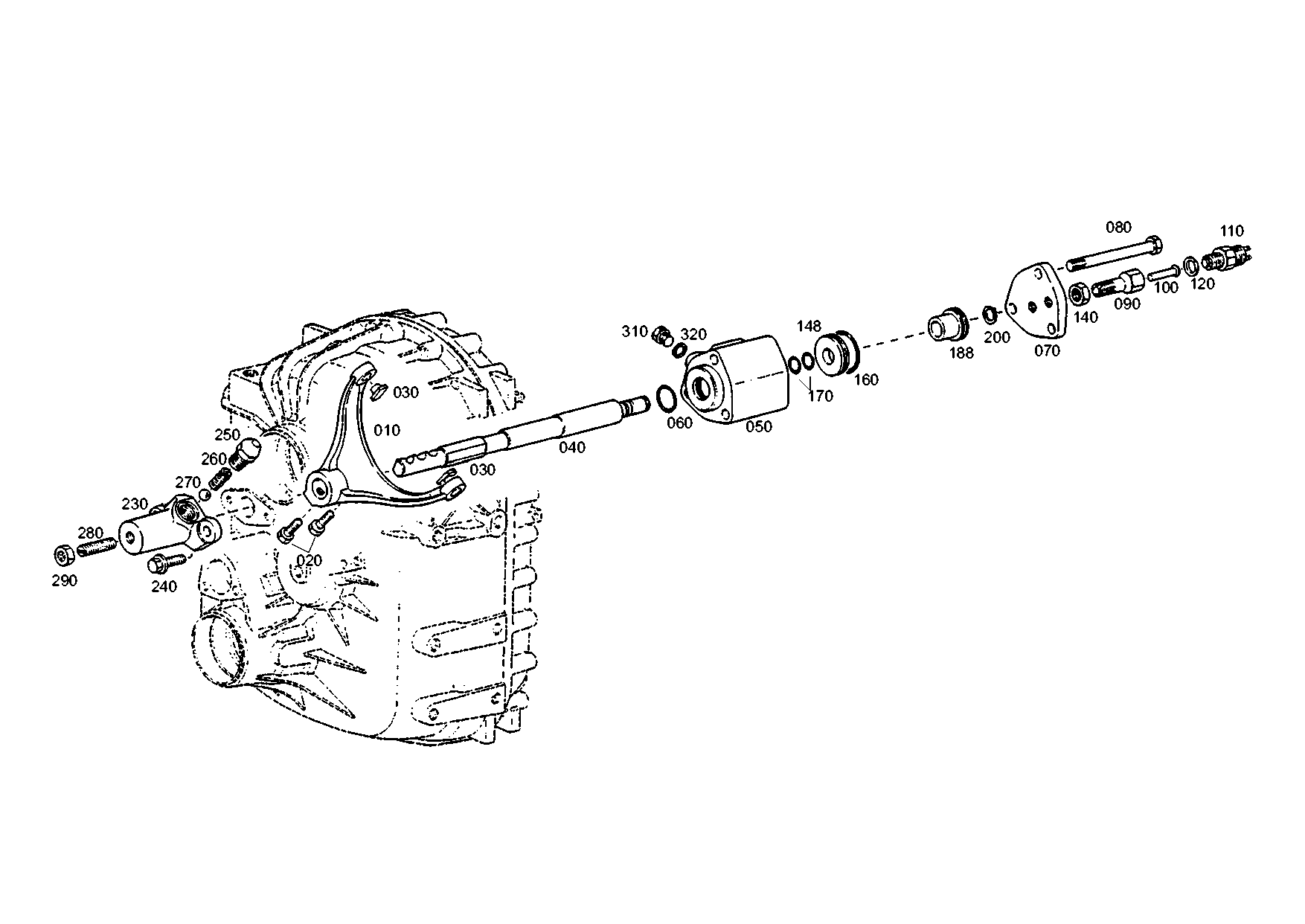 drawing for TITAN GMBH 171600240011 - SHIFT CYLINDER (figure 3)
